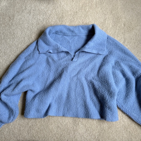 Cozy Blue Women's Sweater - Picture 1 of 2
